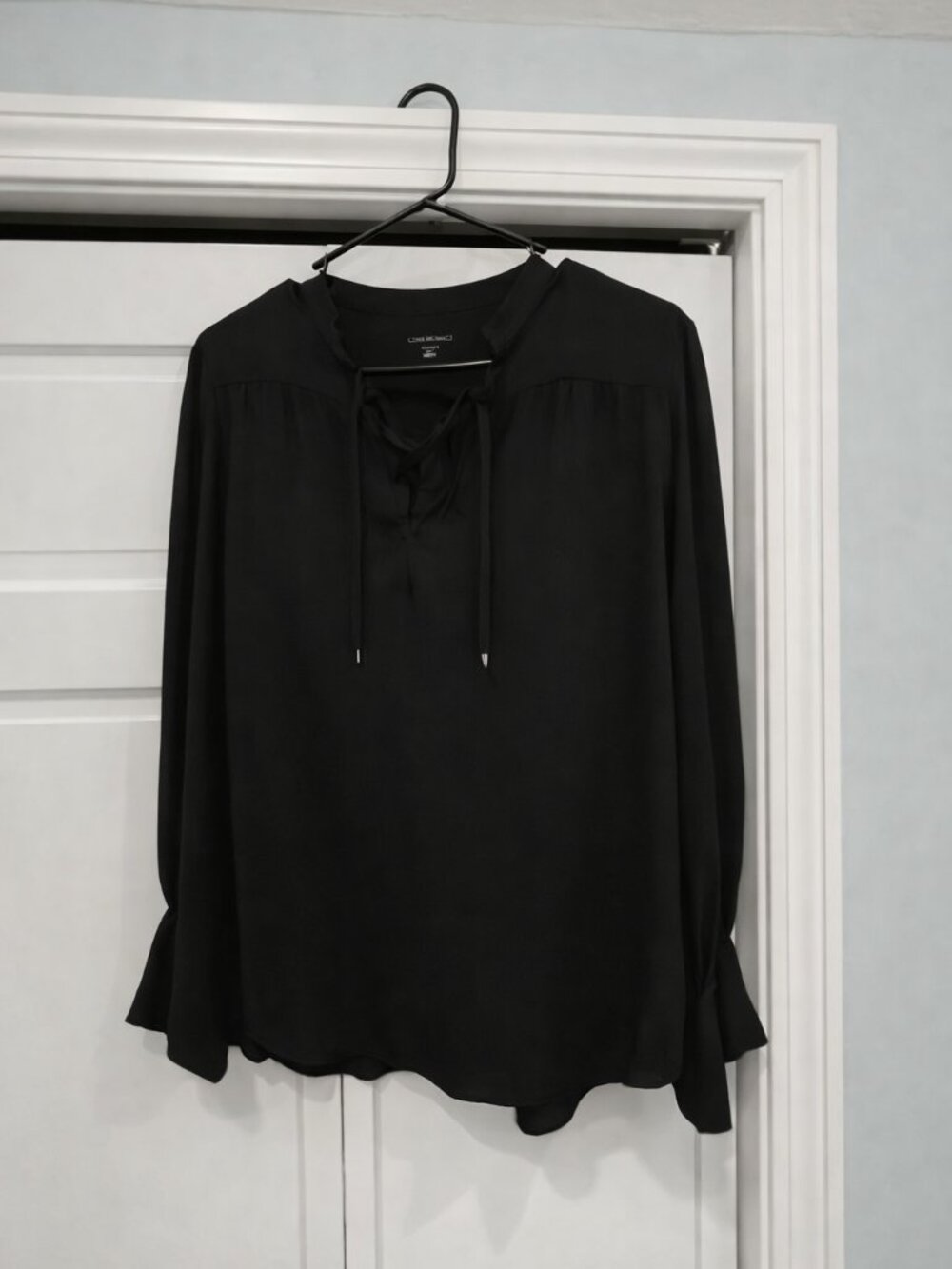 Ann Taylor Black Blouse size M